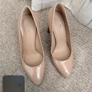 M. Gemi Lustro - Women's Tan Heels 36.5